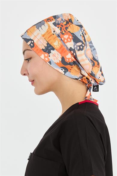 Carnival Doktor Hemşire Cerrahi Bone Aşçı Bonesi İş Bandanası, Pati