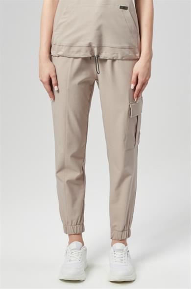 Extreme Cool Woman - Premium Çift Yön Likralı Doktor Hemşire Tek Alt Forma (KADIN), Kumsal