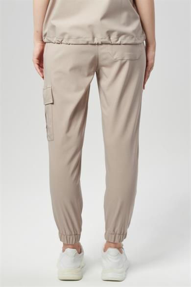 Extreme Cool Woman - Premium Çift Yön Likralı Doktor Hemşire Tek Alt Forma (KADIN), Kumsal