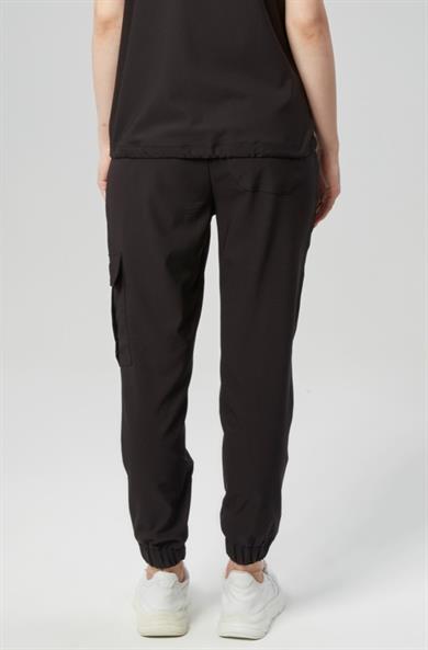 Extreme Cool Woman - Premium Çift Yön Likralı Doktor Hemşire Tek Alt Forma (KADIN), Kömür