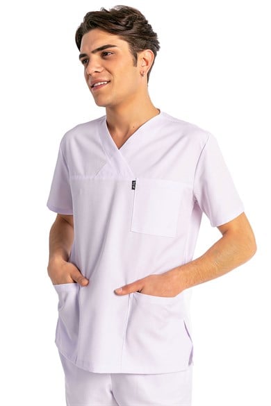 GoldAlpaka Basic - Tek Üst Forma (UNISEX), Beyaz