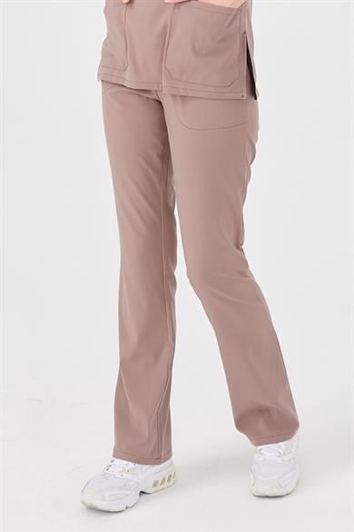 Happiness Spaniard - Likralı Doktor Hemşire Tek Alt Forma (KADIN), Taş Beji