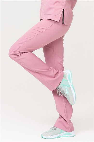 Happiness Spaniard - Likralı Doktor Hemşire Tek Alt Forma (KADIN), Gül Pembe