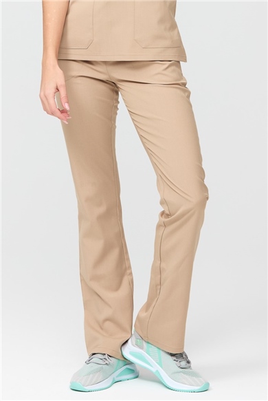 Happiness Spaniard - Likralı Doktor Hemşire Tek Alt Forma (KADIN), Bej