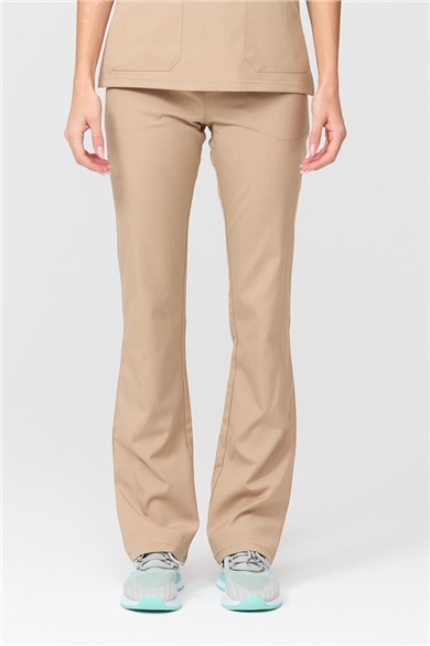 Happiness Spaniard - Likralı Doktor Hemşire Tek Alt Forma (KADIN), Bej