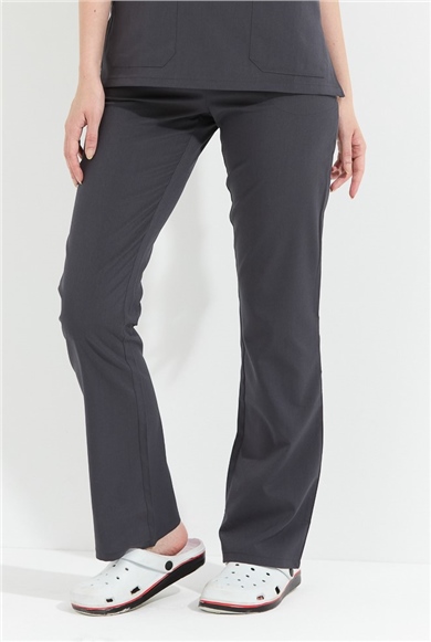 Happiness Spaniard - Likralı Doktor Hemşire Tek Alt Forma (KADIN), Antrasit