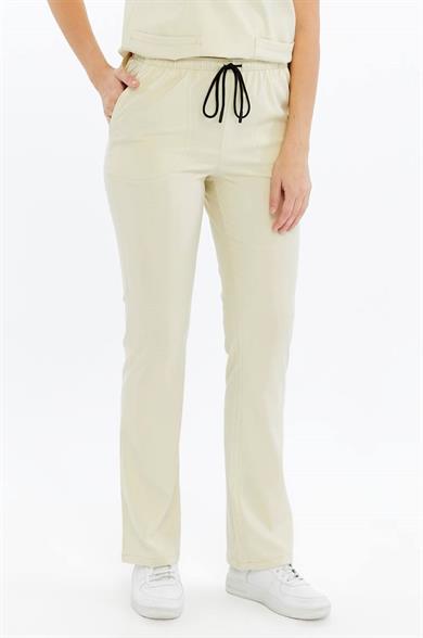 Spaniard - Tekniker,Teknisyen Forması Likralı Scrubs (Kadın) (Yeni Yönetmeliğe Uygun - Moth) (Pantolon)