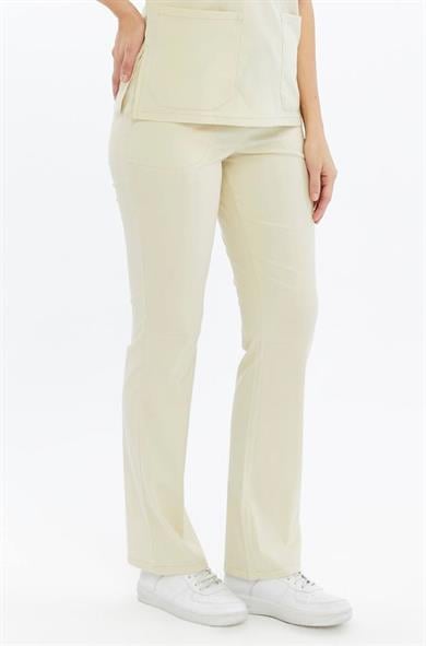 Spaniard - Tekniker,Teknisyen Forması Likralı Scrubs (Kadın) (Yeni Yönetmeliğe Uygun - Moth) (Pantolon)