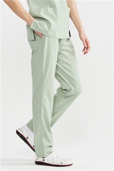 UltraLycra Basic - Likralı Doktor Hemşire Tek Alt Forma (UNISEX), Su Yeşili