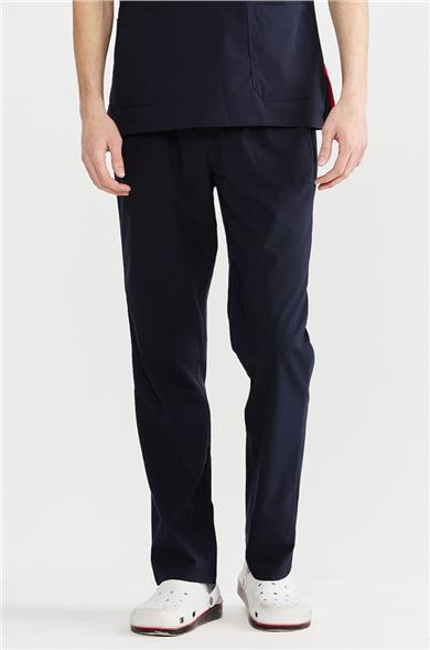 UltraLycra Basic - Likralı Doktor Hemşire Tek Alt Forma (UNISEX), Lacivert