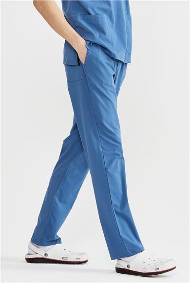 UltraLycra Basic - Likralı Doktor Hemşire Tek Alt Forma (UNISEX), İndigo