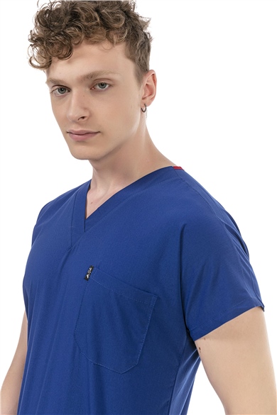 UltraLycra Basic - Tek Üst Forma (UNISEX), Saks