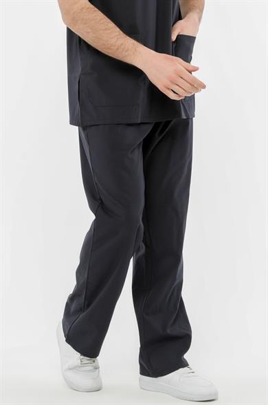 UltraLycra Comfy - Büyük Beden Likralı Doktor Hemşire Tek Alt Cerrahi Forma (UNISEX), Antrasit