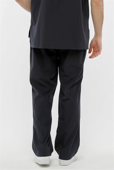 UltraLycra Comfy - Büyük Beden Likralı Doktor Hemşire Tek Alt Cerrahi Forma (UNISEX), Antrasit