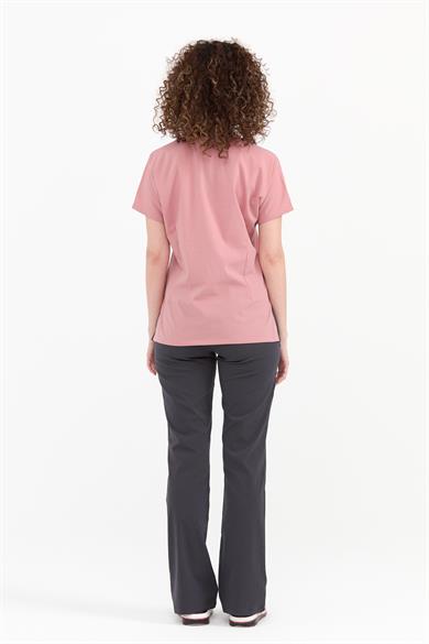 UltraLycra Harmony/Spaniard - Likralı Doktor Hemşire Forma Takımı (KADIN), Bronz Pembe/Antrasit