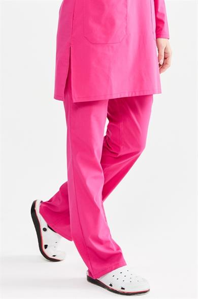 UltraLycra Modest - Likralı Doktor Hemşire Tesettür Tek Alt Forma, Fuşya