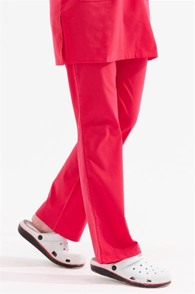 UltraLycra Modest - Likralı Doktor Hemşire Tesettür Tek Alt Forma, Nar Çiçeği