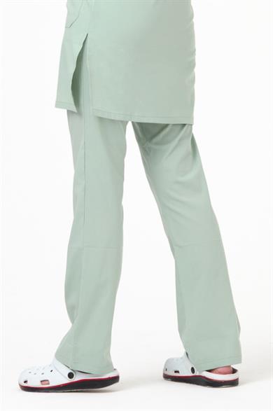 UltraLycra Modest - Likralı Doktor Hemşire Tesettür Tek Alt Forma, Su Yeşili