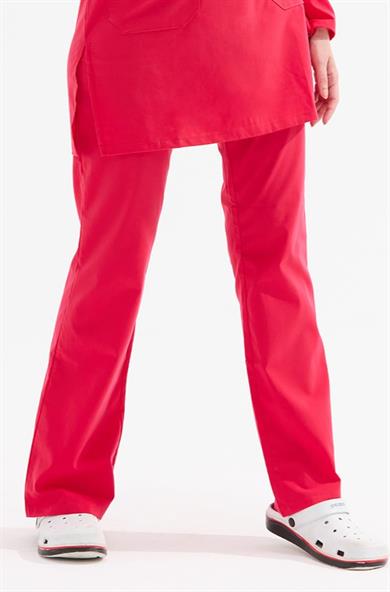 UltraLycra Modest - Likralı Doktor Hemşire Tesettür Tek Alt Forma, Nar Çiçeği