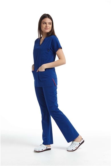 UltraLycra Spaniard - Likralı Doktor Hemşire Forma Takımı (KADIN), Saks