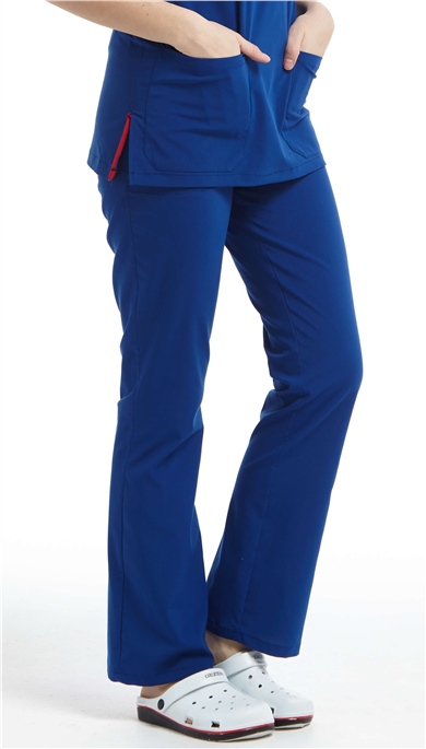 UltraLycra Spaniard - Likralı Doktor Hemşire Tek Alt Forma (KADIN), Saks