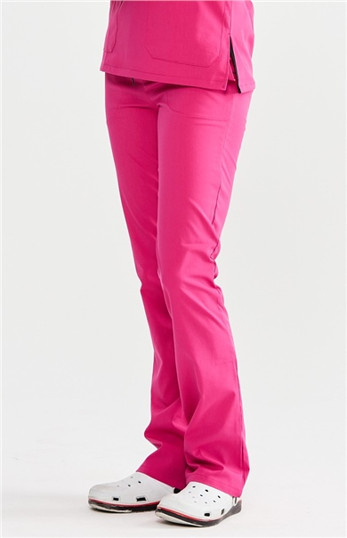 UltraLycra Spaniard - Likralı Doktor Hemşire Tek Alt Forma (KADIN), Fuşya