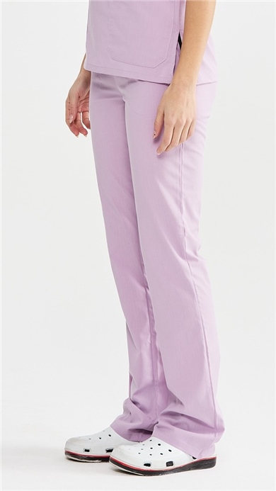 UltraLycra Spaniard - Likralı Doktor Hemşire Tek Alt Forma (KADIN), Lila