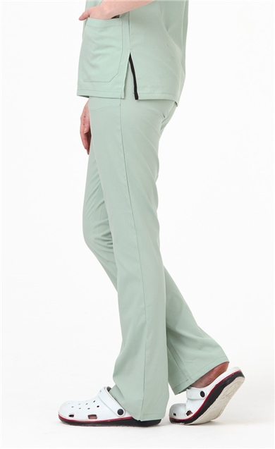 UltraLycra Spaniard - Likralı Doktor Hemşire Tek Alt Forma (KADIN), Su Yeşili