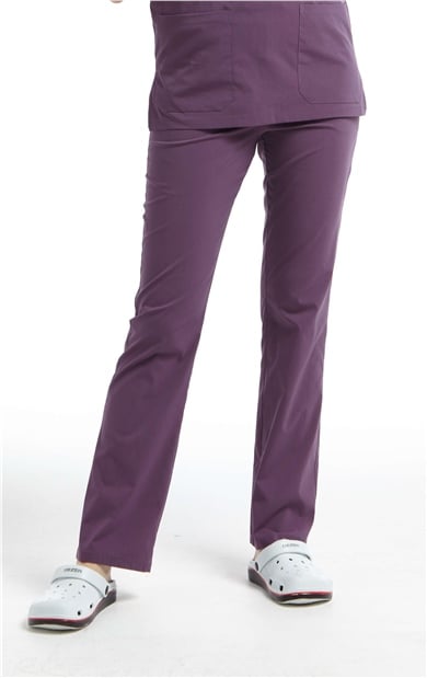 UltraLycra Spaniard - Likralı Doktor Hemşire Tek Alt Forma (KADIN), Gül Kurusu