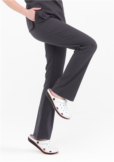 UltraLycra Spaniard - Likralı Doktor Hemşire Tek Alt Forma (KADIN), Antrasit