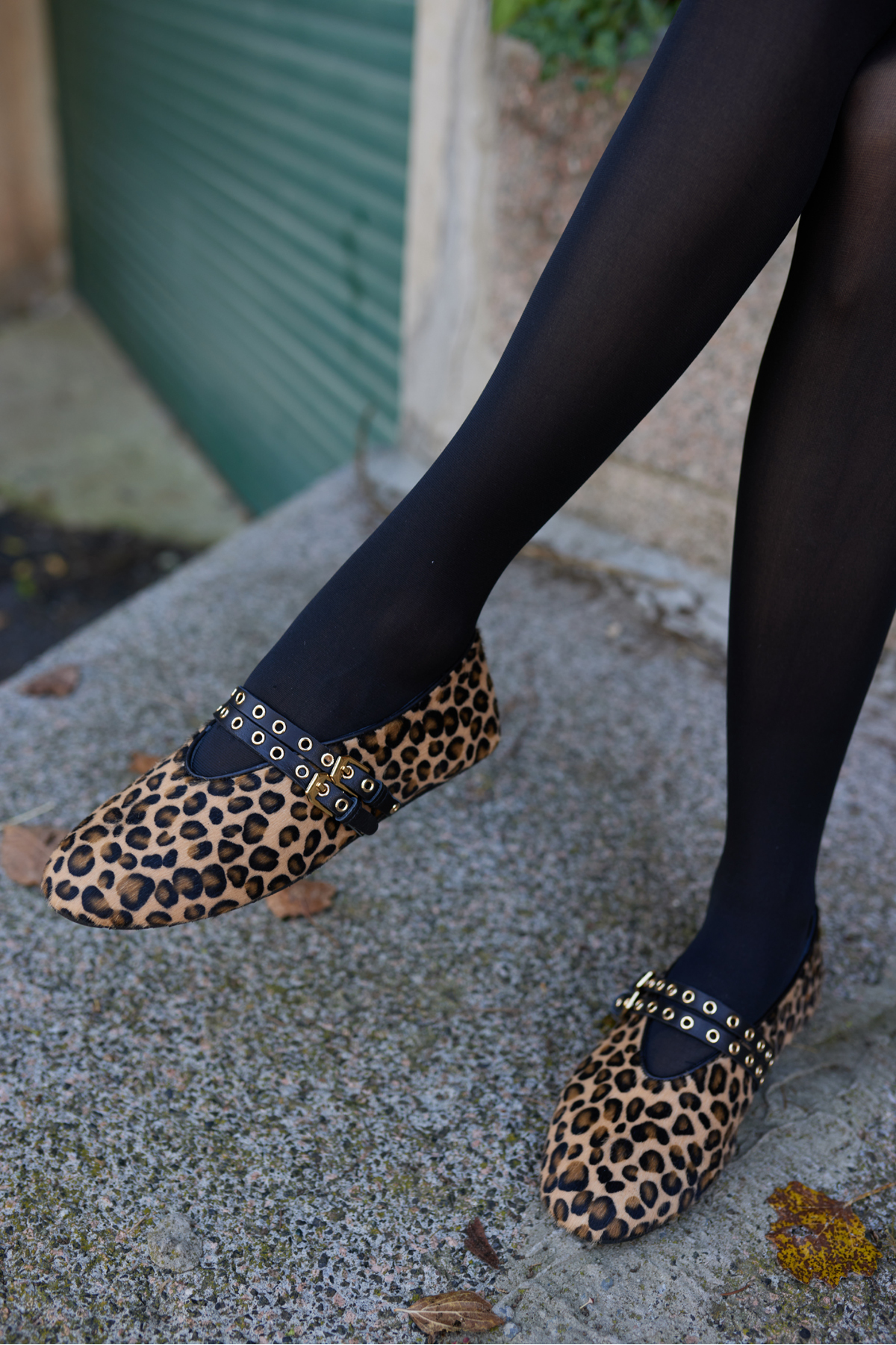 WİNKS KADIN LEOPAR TAY DERİ BABET