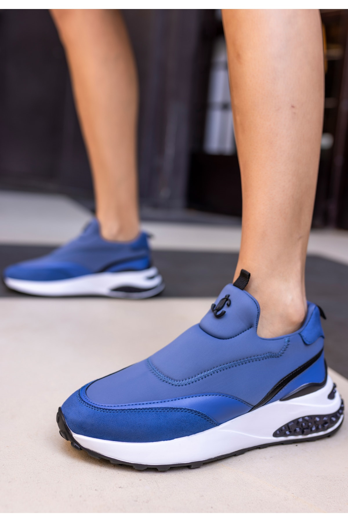 JEREMA KADIN SİYAH SCUBA KUMAŞ SNEAKER