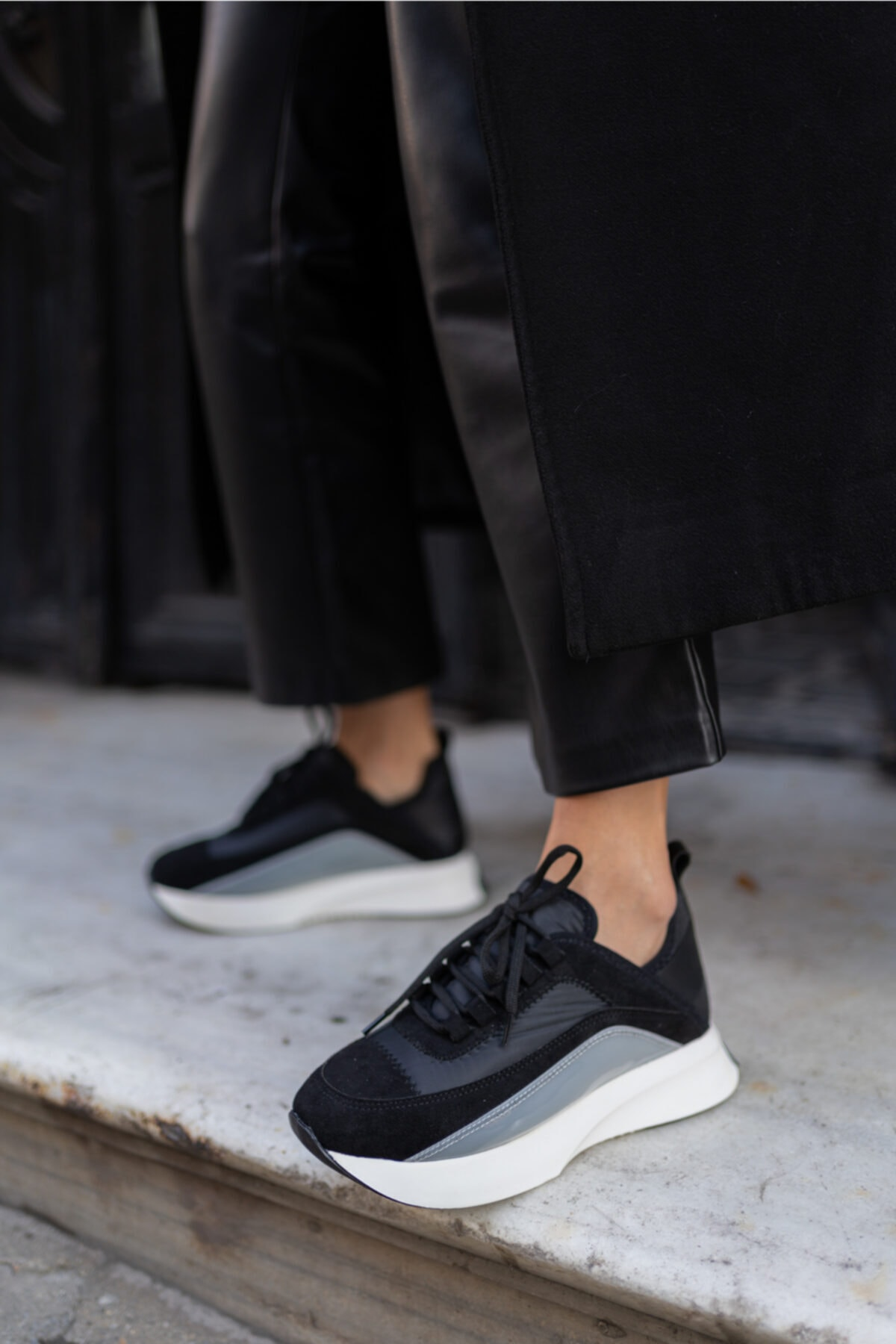 Danny Kadın Siyah Sneakers