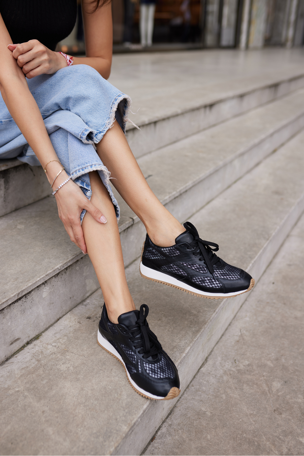 TALİSCA KADIN BEJ BAGCIKLI SNEAKER