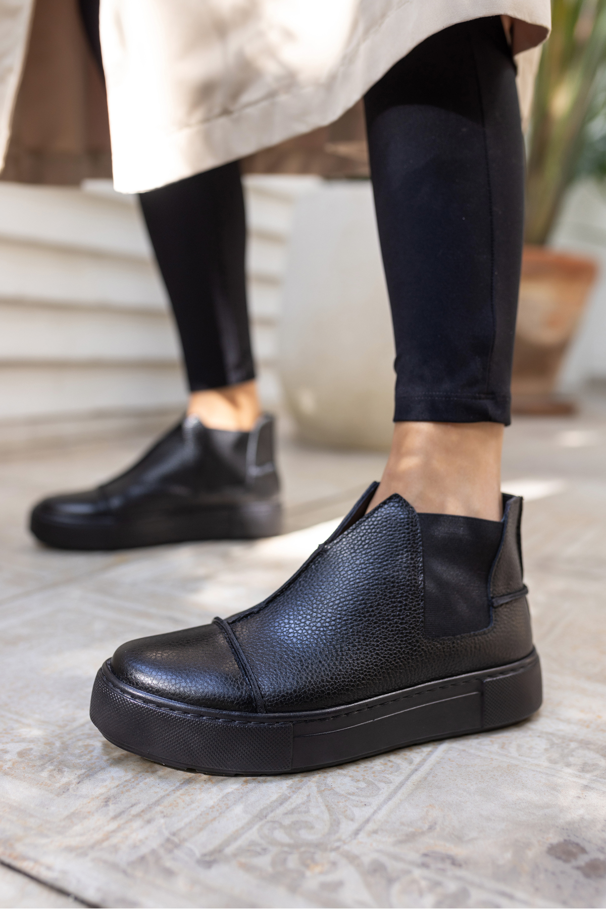CARMO KADIN KUM VIZON GERCEK SUET SNEAKER BOT