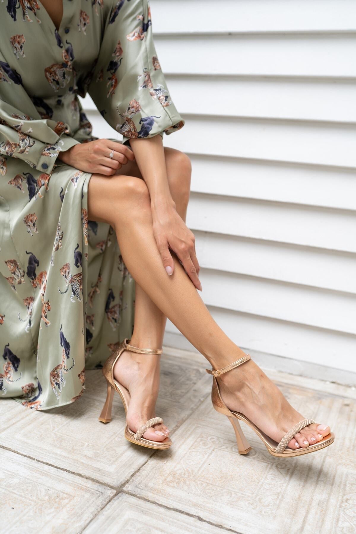 Eliana Kadin Rose Platform Topuklu Abiye Ayakkabi