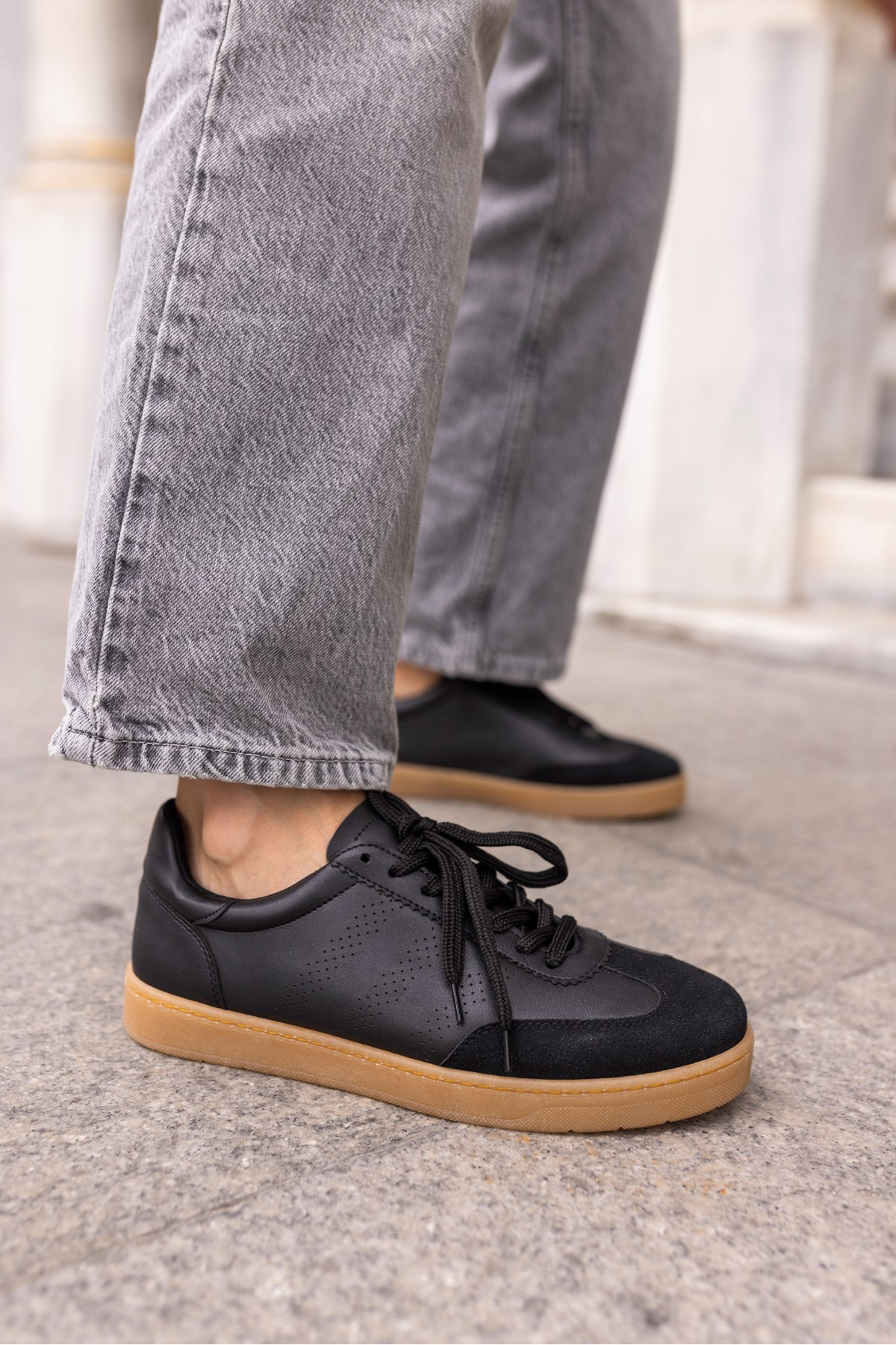 BROKS KADİN SİYAH SAMBA DETAY SNEAKERS