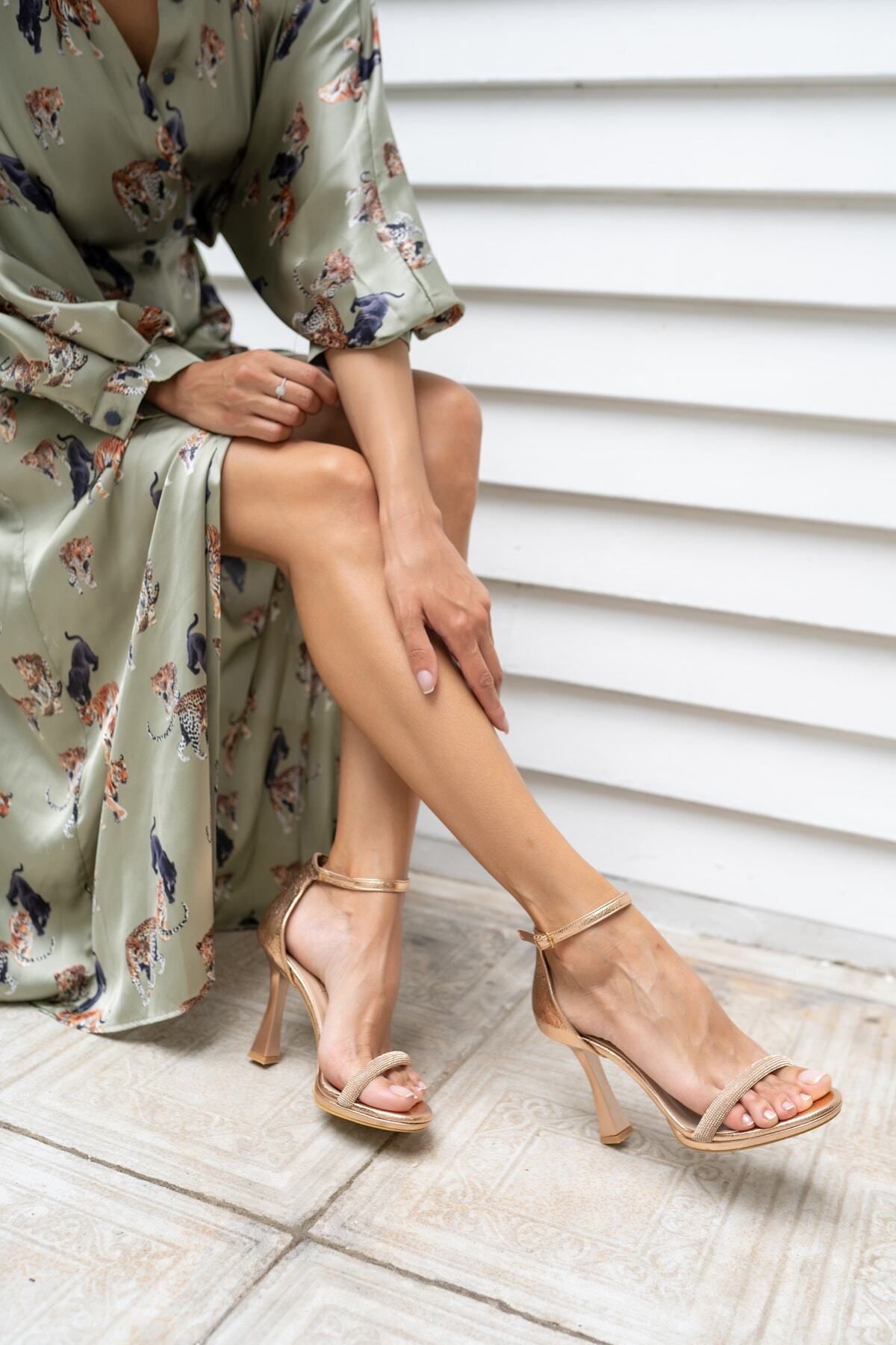 Eliana Kadin Rose Platform Topuklu Abiye Ayakkabi