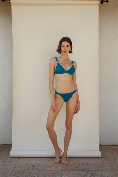 Camille Mavi Üçgen Bikini