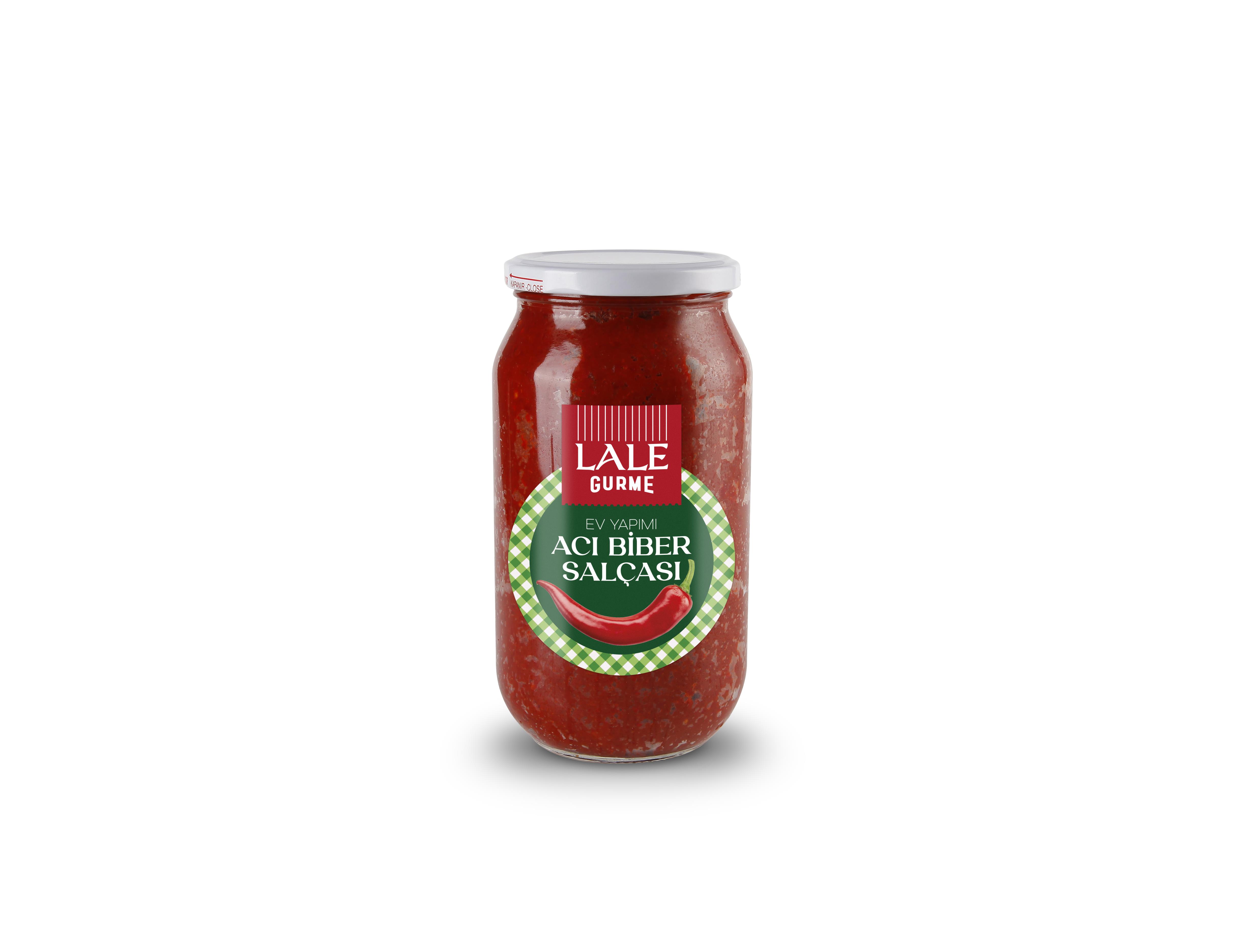 EV YAPIMI ACI BİBER SALÇASI (1000GR)