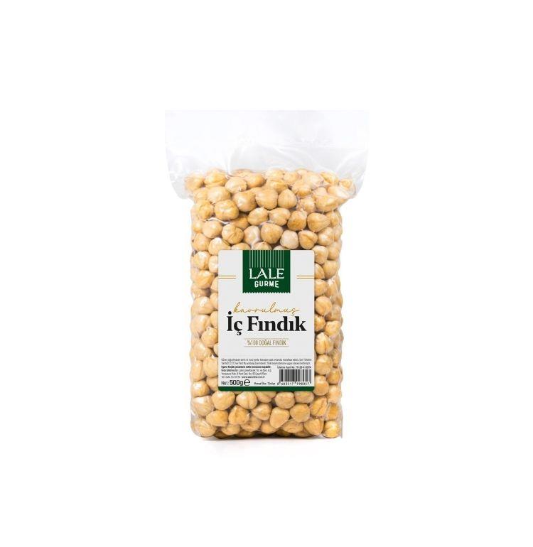 LALE KAVRULMUŞ İÇ FINDIK (500GR)