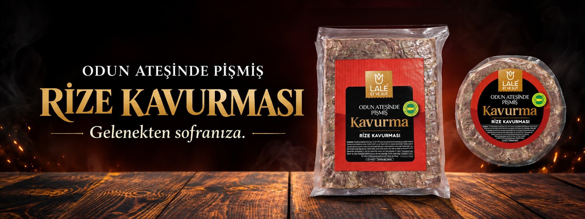 Lale Odun Ateşinde Pişmiş Rize Kavurması