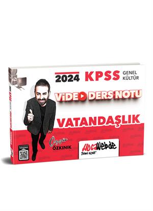 HocaWebde Yayınları 2024 KPSS Genel Kültür Vatandaşlık Video Ders Notu