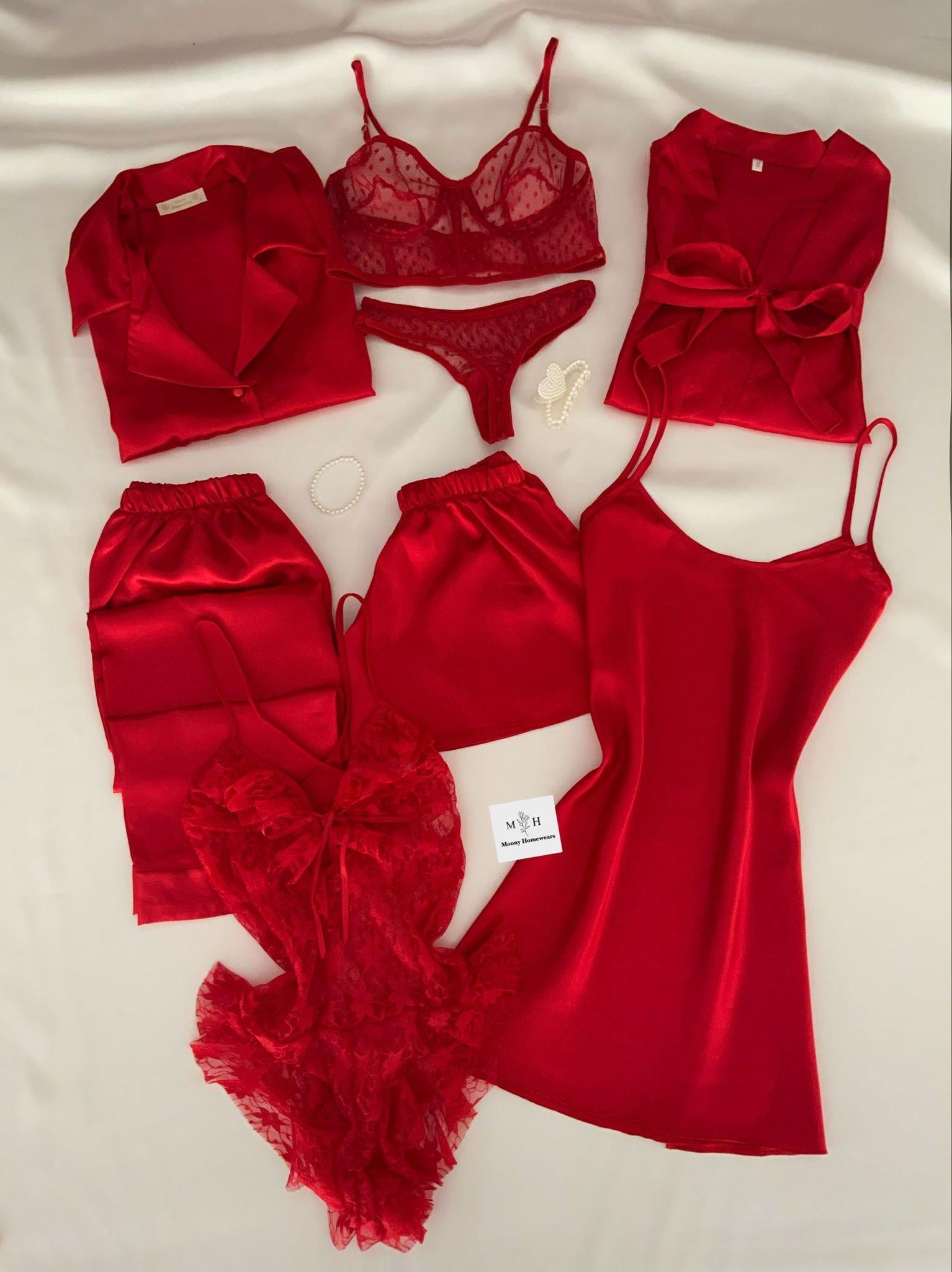 Kırmızı Aşkı Efsane Çeyiz Seti