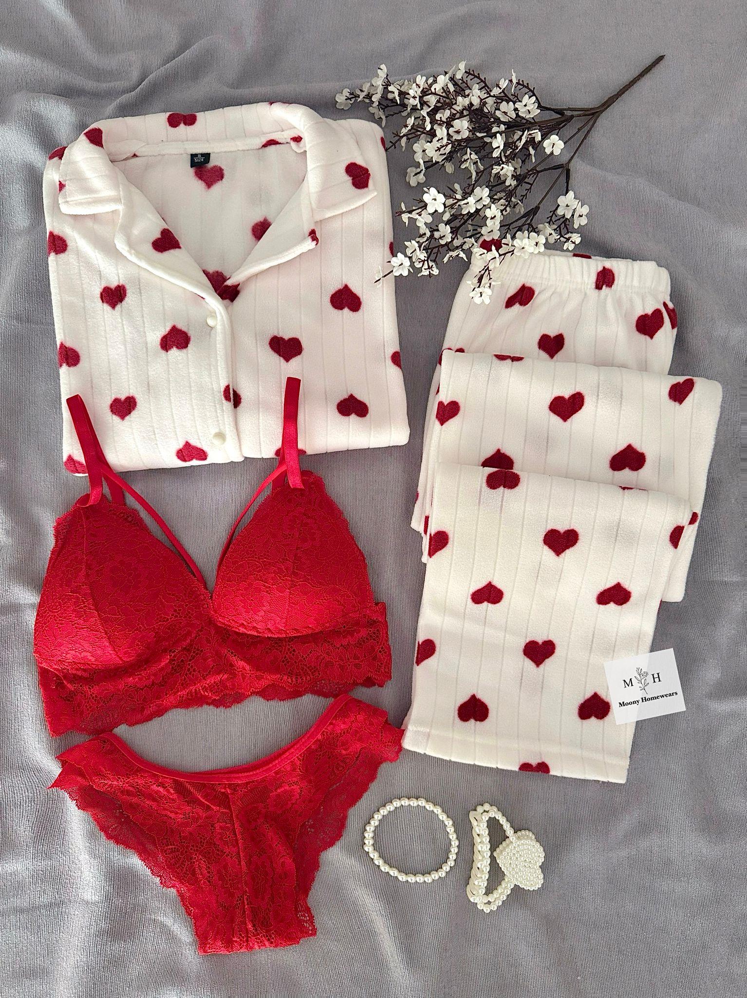 Ma Valantine Termal Pijama Takımı