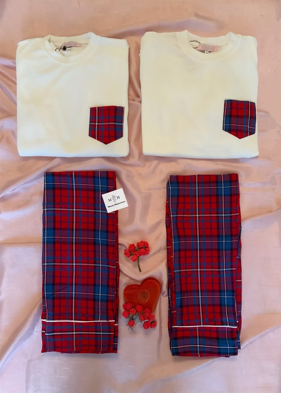 Sevgili Çift Pijaması 