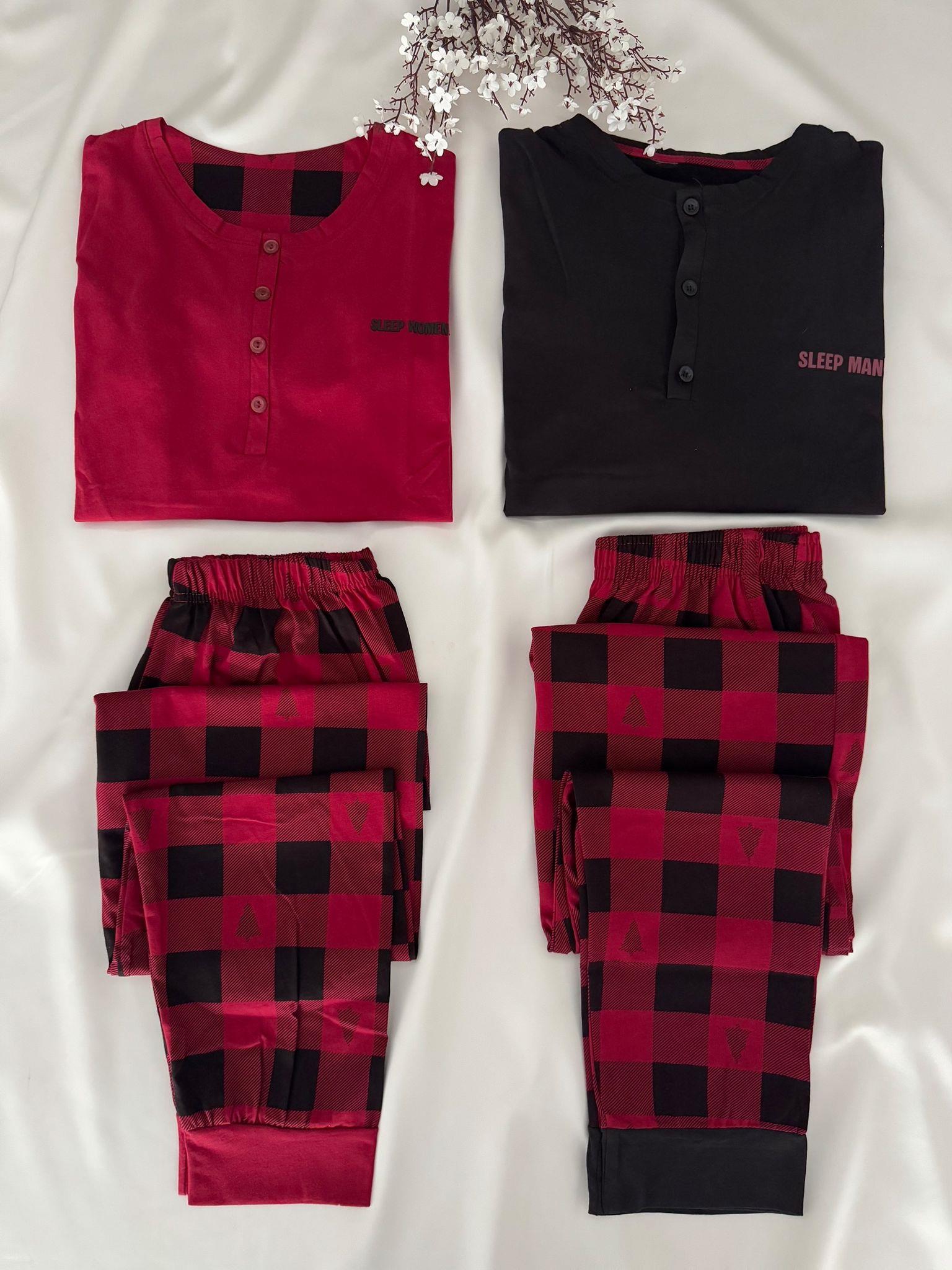 Sleepy Couple Çift Pijaması 