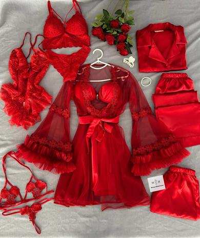 Kutulu Lüks Pera Çeyiz Seti