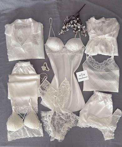 Kutulu Milano 9'lu  Çeyiz Seti