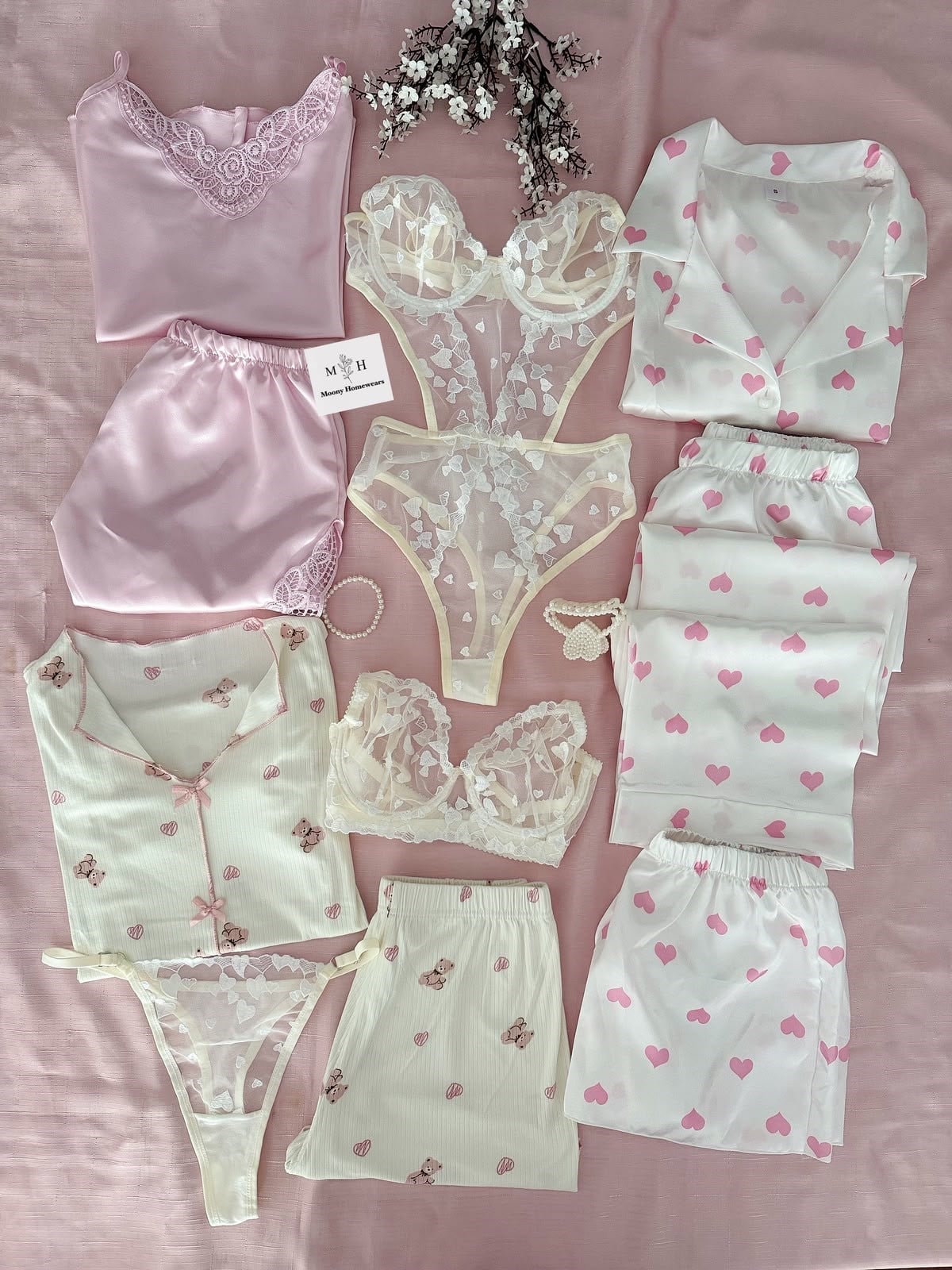 10 Parça Kutulu Fadimcik Çeyiz Set
